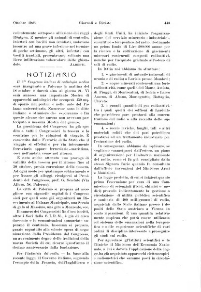 La radiologia medica rivista mensile