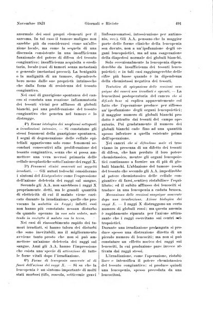 La radiologia medica rivista mensile