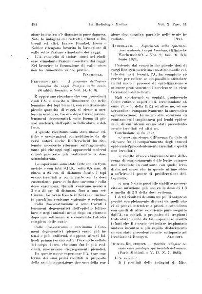 La radiologia medica rivista mensile