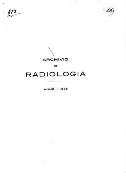 La radiologia medica rivista mensile