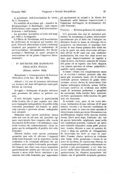 La radiologia medica rivista mensile