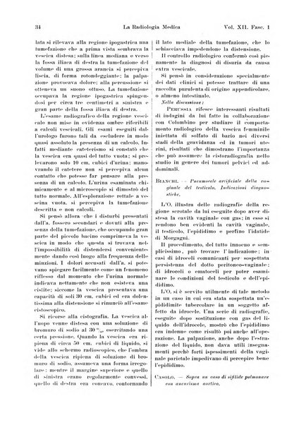 La radiologia medica rivista mensile