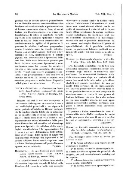 La radiologia medica rivista mensile