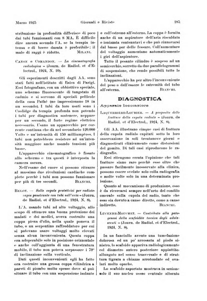 La radiologia medica rivista mensile