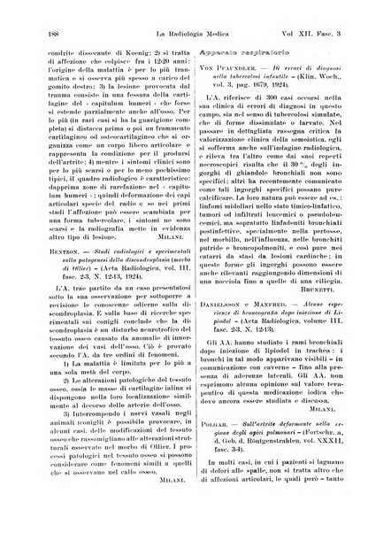 La radiologia medica rivista mensile