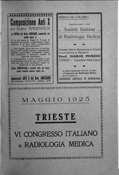 La radiologia medica rivista mensile