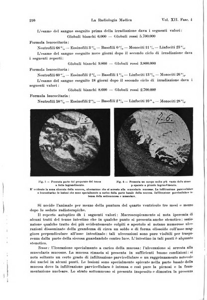 La radiologia medica rivista mensile