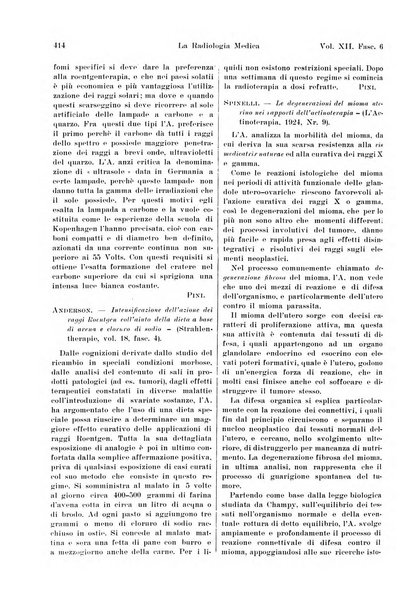 La radiologia medica rivista mensile