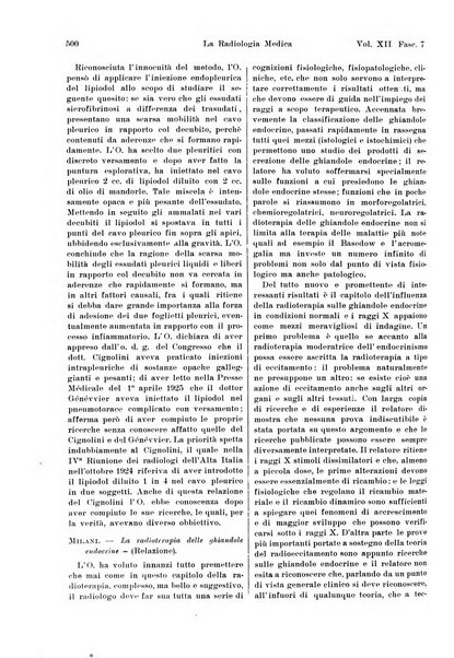 La radiologia medica rivista mensile