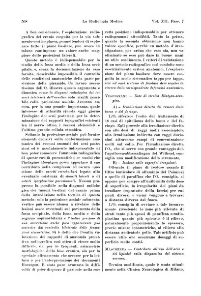 La radiologia medica rivista mensile