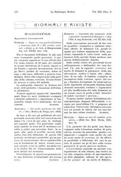 La radiologia medica rivista mensile