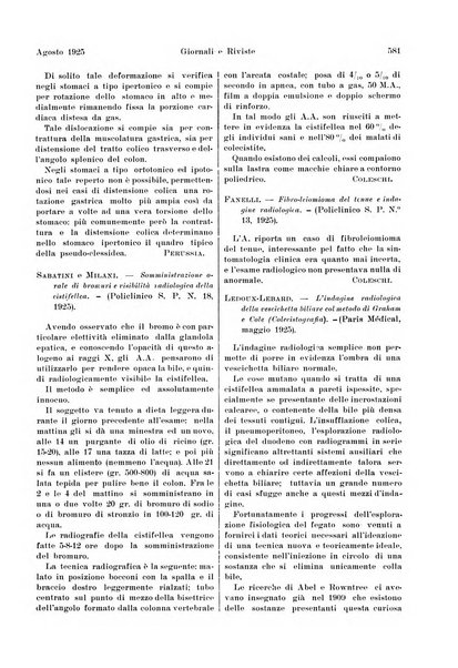 La radiologia medica rivista mensile