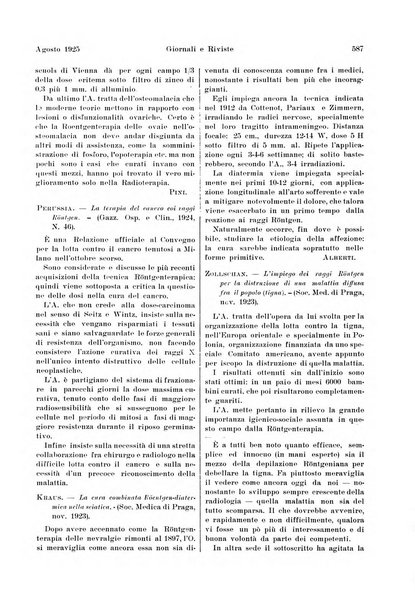 La radiologia medica rivista mensile