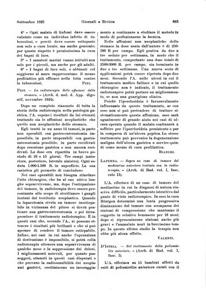 La radiologia medica rivista mensile