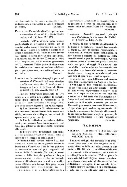 La radiologia medica rivista mensile