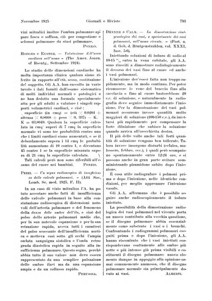 La radiologia medica rivista mensile