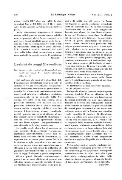 La radiologia medica rivista mensile