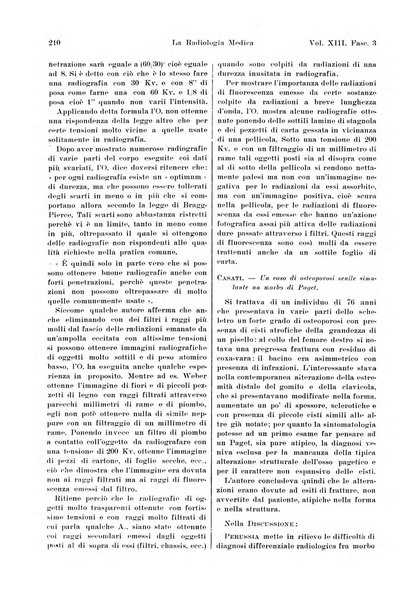 La radiologia medica rivista mensile