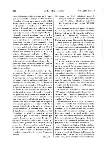 La radiologia medica rivista mensile