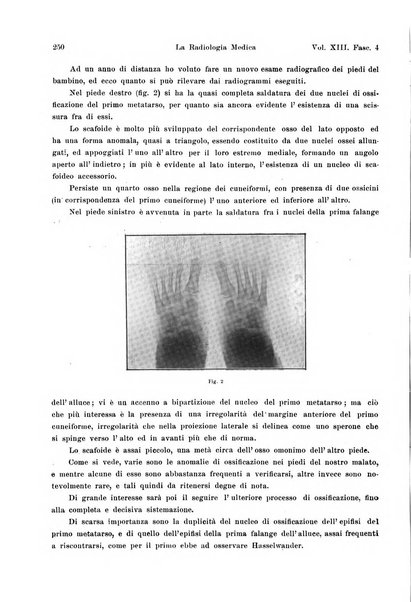 La radiologia medica rivista mensile