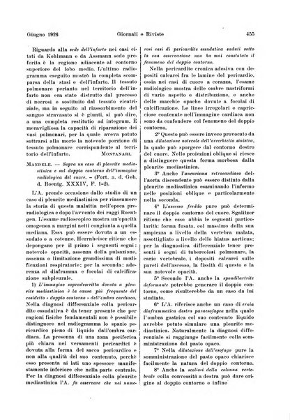 La radiologia medica rivista mensile