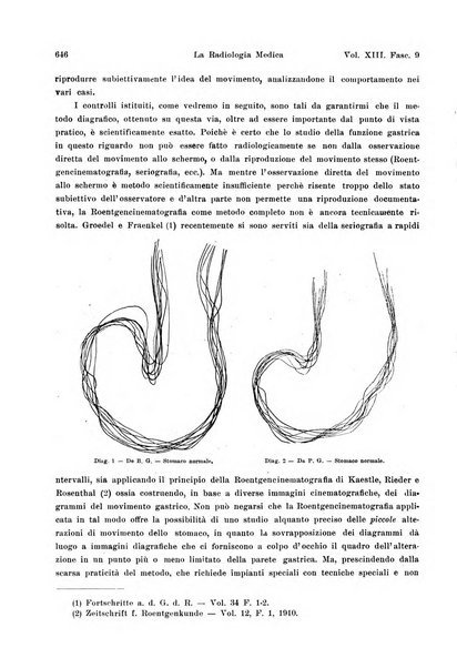 La radiologia medica rivista mensile