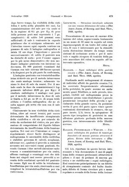 La radiologia medica rivista mensile