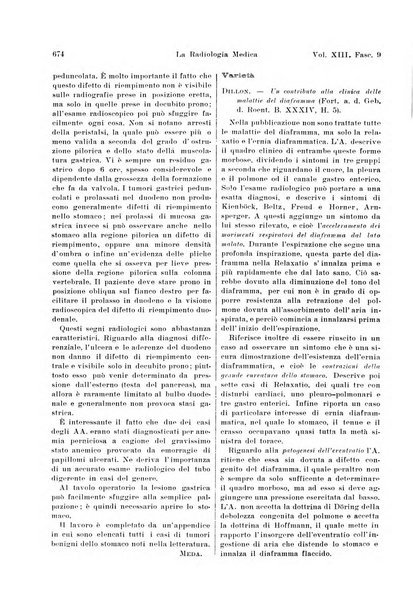 La radiologia medica rivista mensile