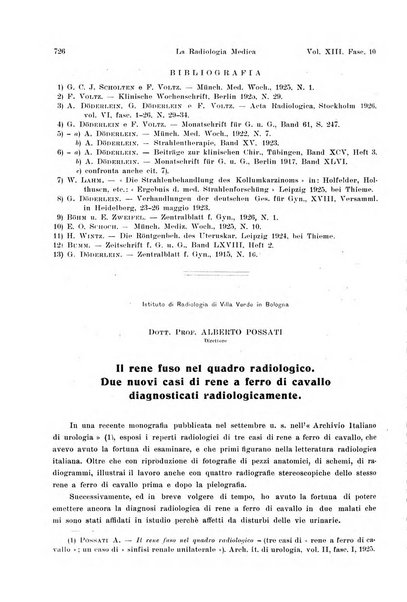 La radiologia medica rivista mensile