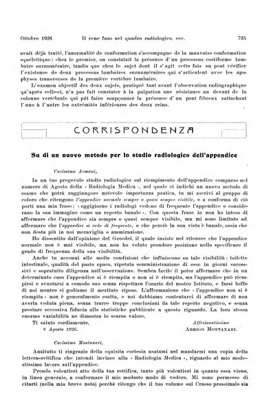 La radiologia medica rivista mensile