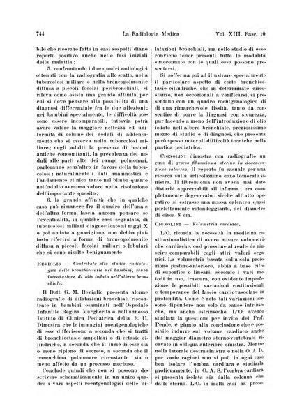 La radiologia medica rivista mensile