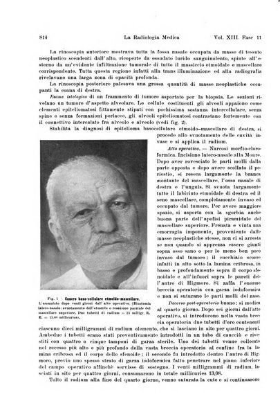 La radiologia medica rivista mensile