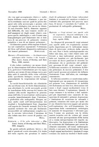 La radiologia medica rivista mensile