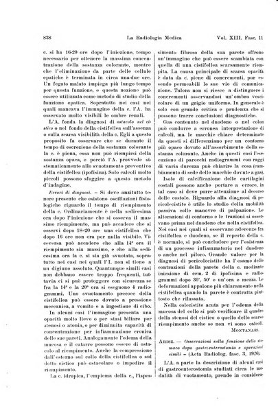 La radiologia medica rivista mensile