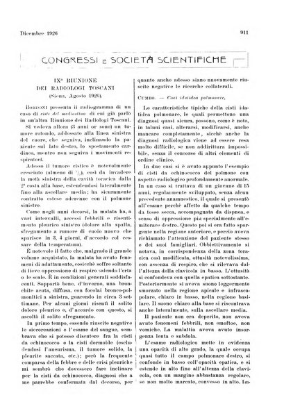 La radiologia medica rivista mensile