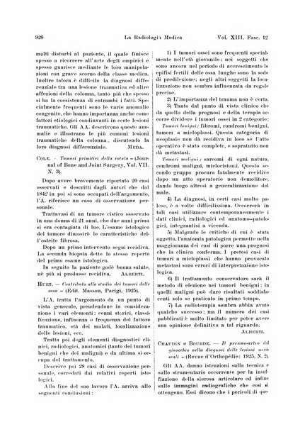 La radiologia medica rivista mensile