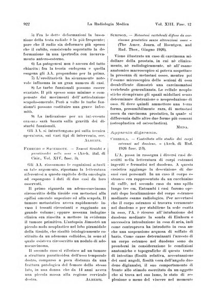 La radiologia medica rivista mensile