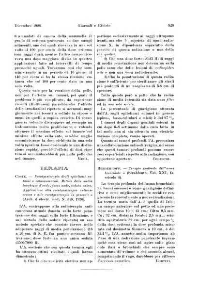 La radiologia medica rivista mensile