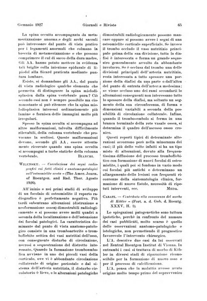 La radiologia medica rivista mensile