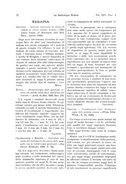 La radiologia medica rivista mensile