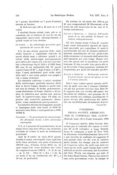 La radiologia medica rivista mensile