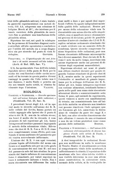 La radiologia medica rivista mensile