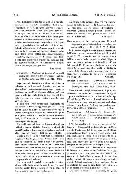 La radiologia medica rivista mensile