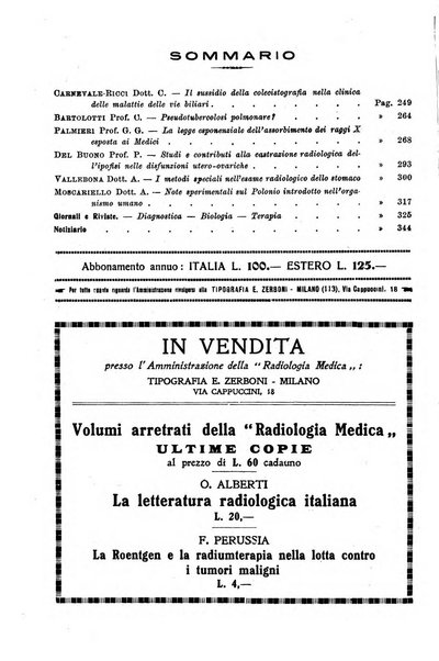 La radiologia medica rivista mensile