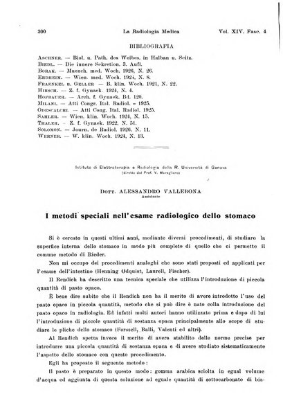 La radiologia medica rivista mensile