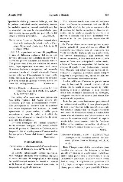 La radiologia medica rivista mensile