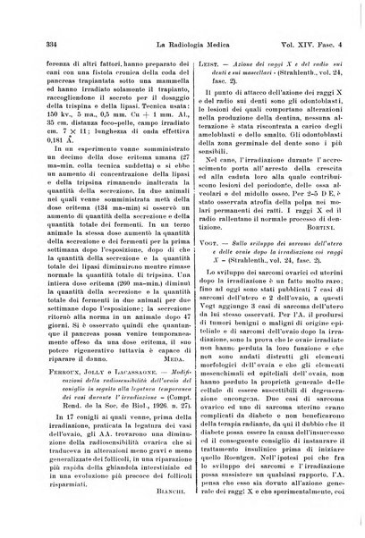 La radiologia medica rivista mensile