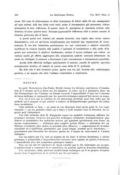 La radiologia medica rivista mensile