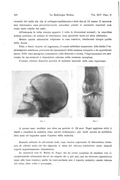 La radiologia medica rivista mensile