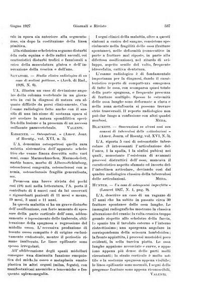 La radiologia medica rivista mensile